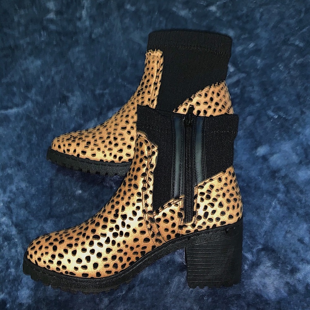 Cheetah Booties